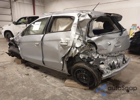 2021 Mitsubishi Mirage Carbonite Edition/Es/Le from USA, damaged, VIN ML32AUHJ6MH003456